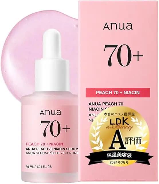 Anua 桃70ナイアシンセラム 30ml