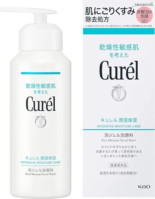 キュレル 潤浸保湿 泡ジェル洗顔料