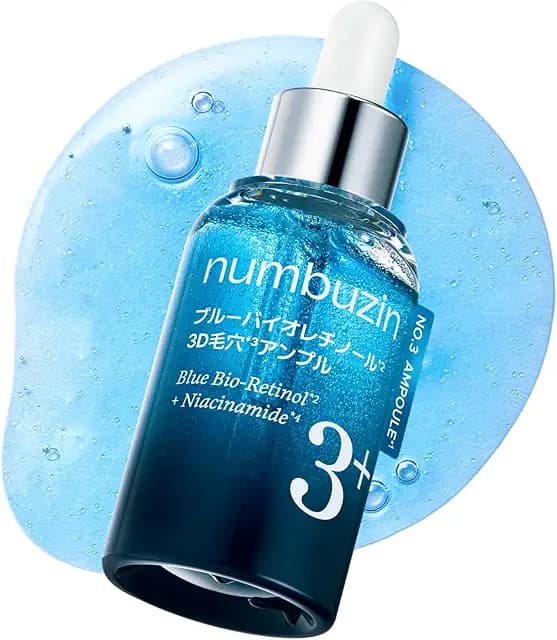 numbuzin ナンバーズイン 3番 ブルーバイオレチノール3d毛穴アンプル