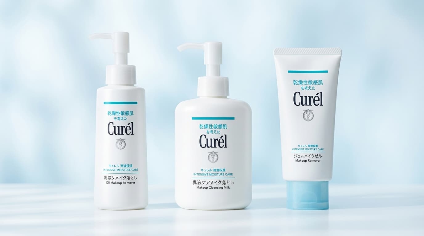 【徹底比較】キュレル クレンジングはどれがいい？ジェル・オイル・乳液ケアの違いと選び方