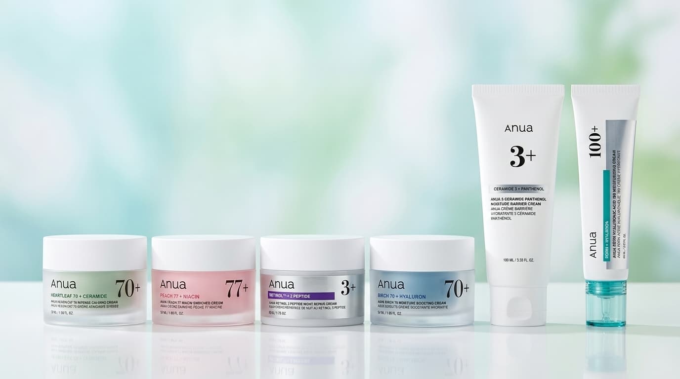 アヌアのクリームどれがいい？6種類を徹底比較