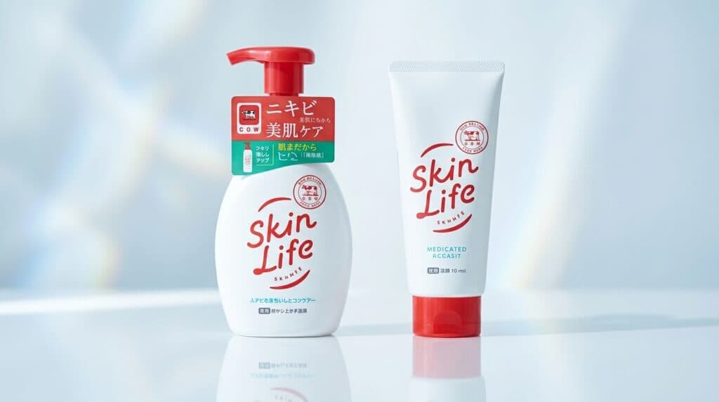 スキンライフ洗顔の違いは?泡とフォームをニキビ悩みで比較